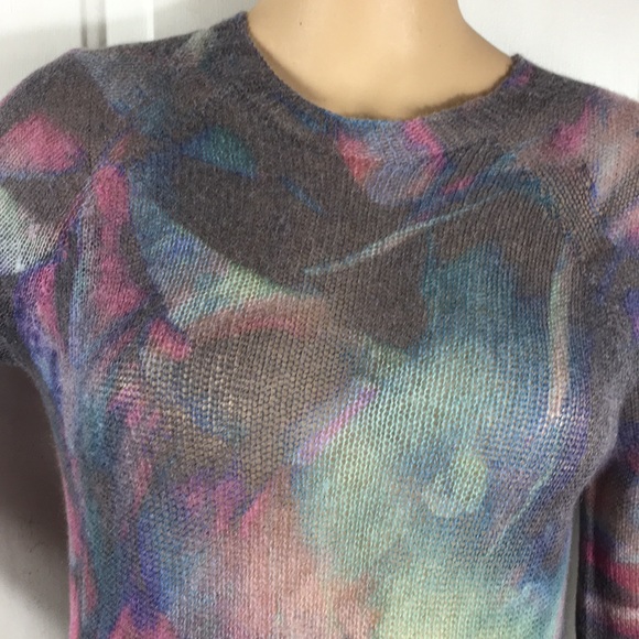 Emporio Armani thin tie dye sweater made in Italy - Picture 2 of 6